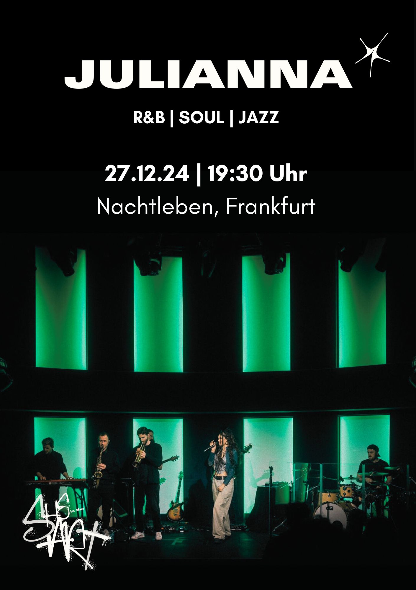 Veranstaltungsbild für Julianna Townsend - "SHE is the Art - Tour 2024"